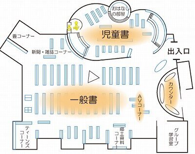 大和館館内案内図の画像